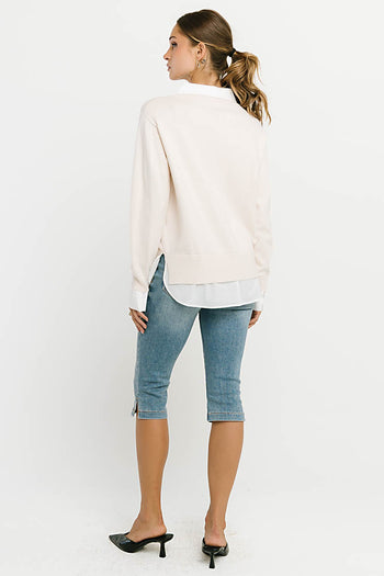 Trisha Layered Sweater
