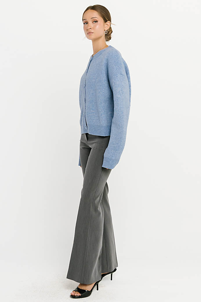 Valeria Oversized Sweater in Light Blue