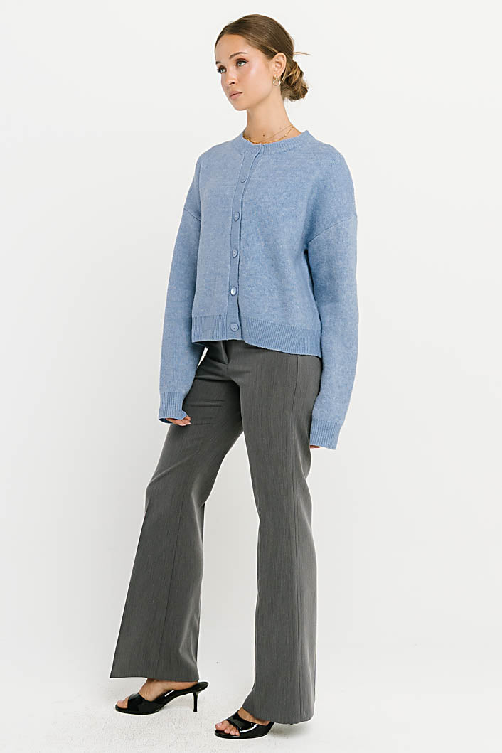 Valeria Oversized Sweater in Light Blue
