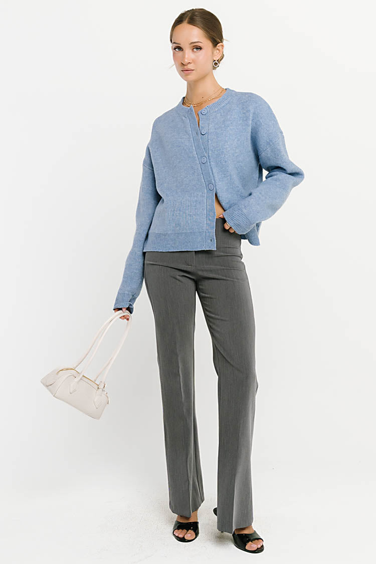 Valeria Oversized Sweater in Light Blue