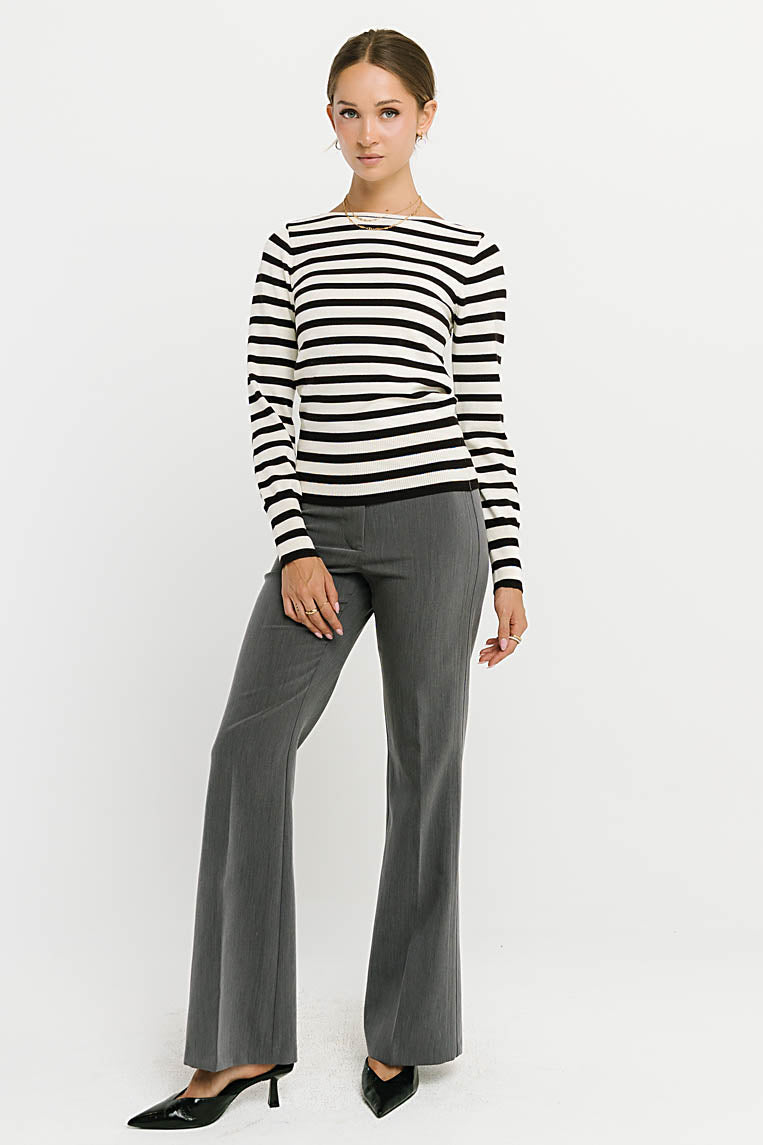 Valentina Trousers in Charcoal