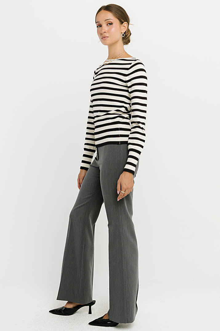 Valentina Trousers in Charcoal