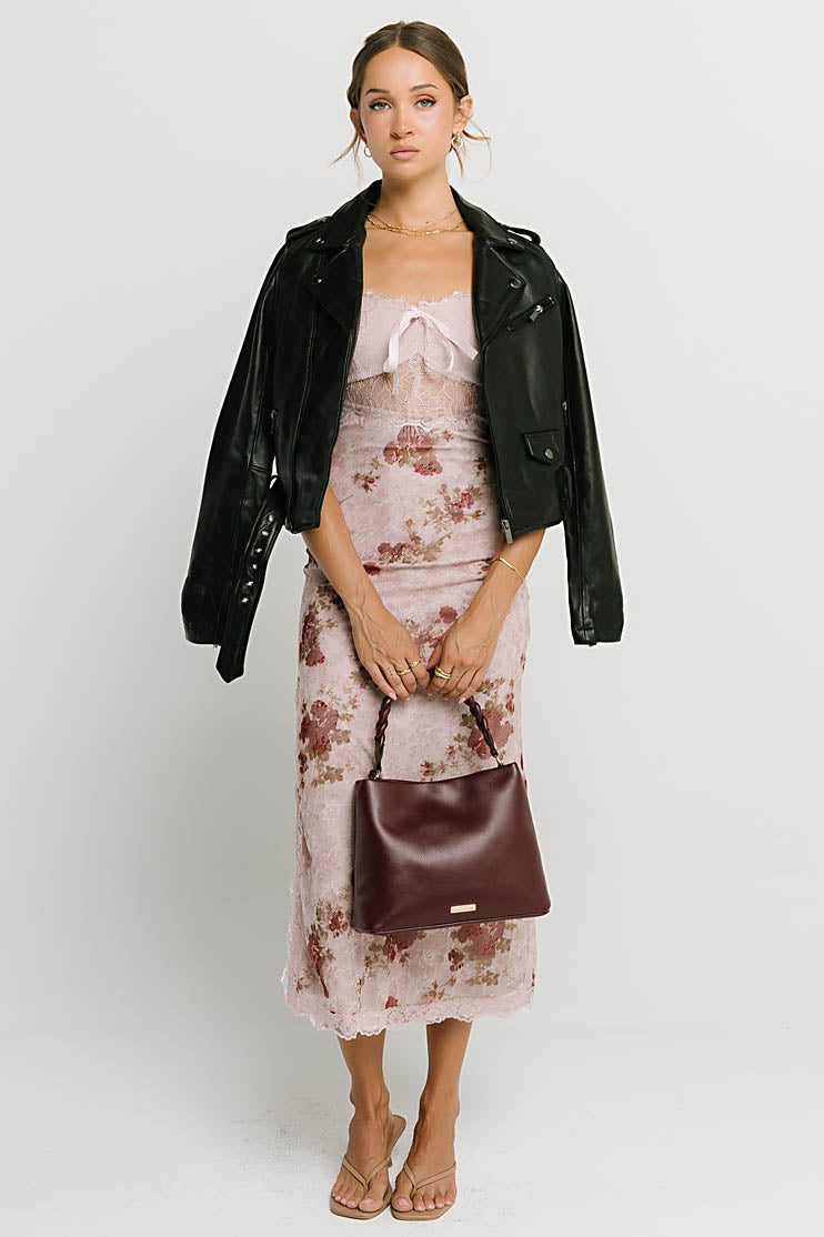 Nancie Floral Mesh Maxi Dress - FINAL SALE