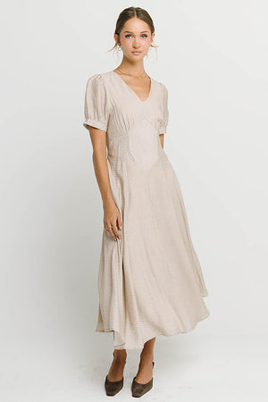 Ulani Polka Dot Midi Dress