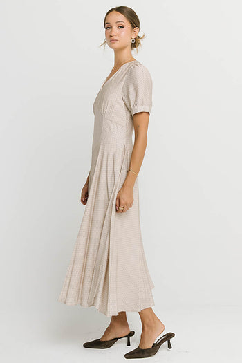 Ulani Polka Dot Midi Dress