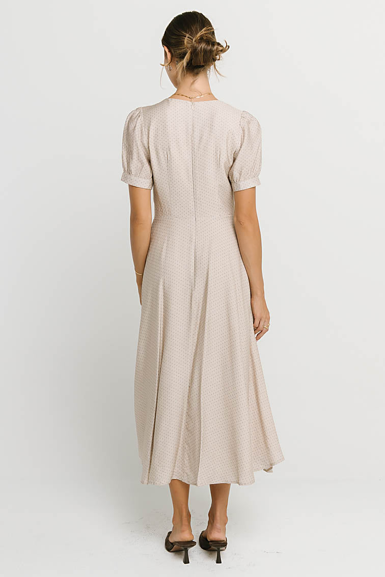 Ulani Polka Dot Midi Dress