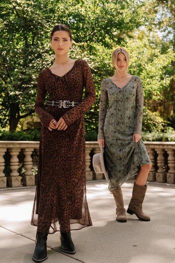 Maeve Maxi Dress in Brown