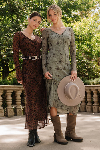 Maeve Maxi Dress in Brown