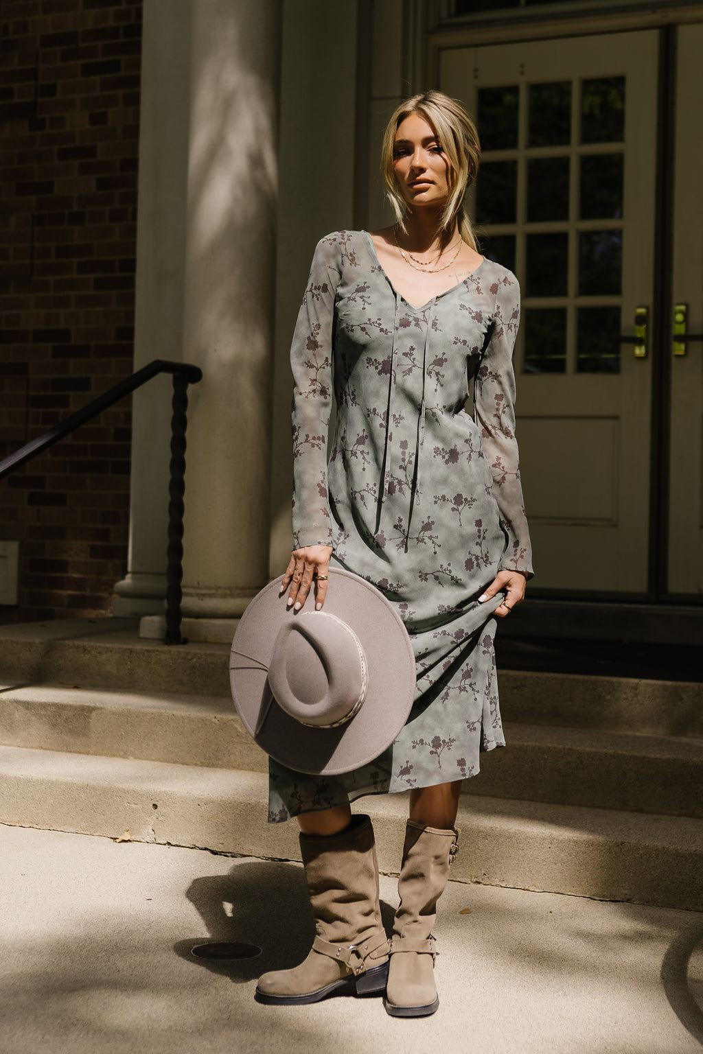 Maeve Maxi Dress in Green