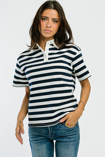 Barley Striped Polo