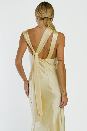 Lark Satin Maxi Dress