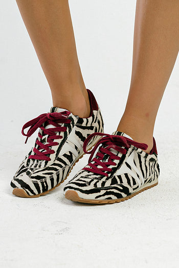 Sarah Sneaker in Zebra