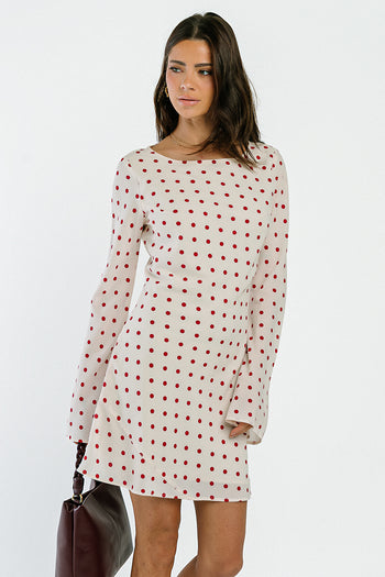 Diana Polka Dot Mini Dress