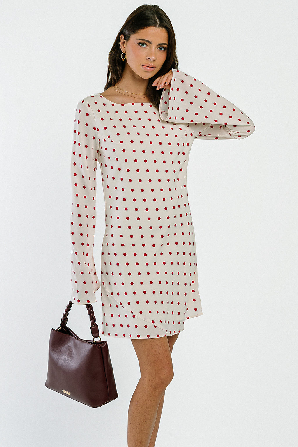 Diana Polka Dot Mini Dress