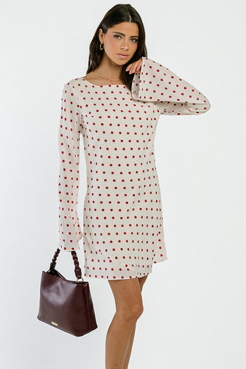 Diana Polka Dot Mini Dress