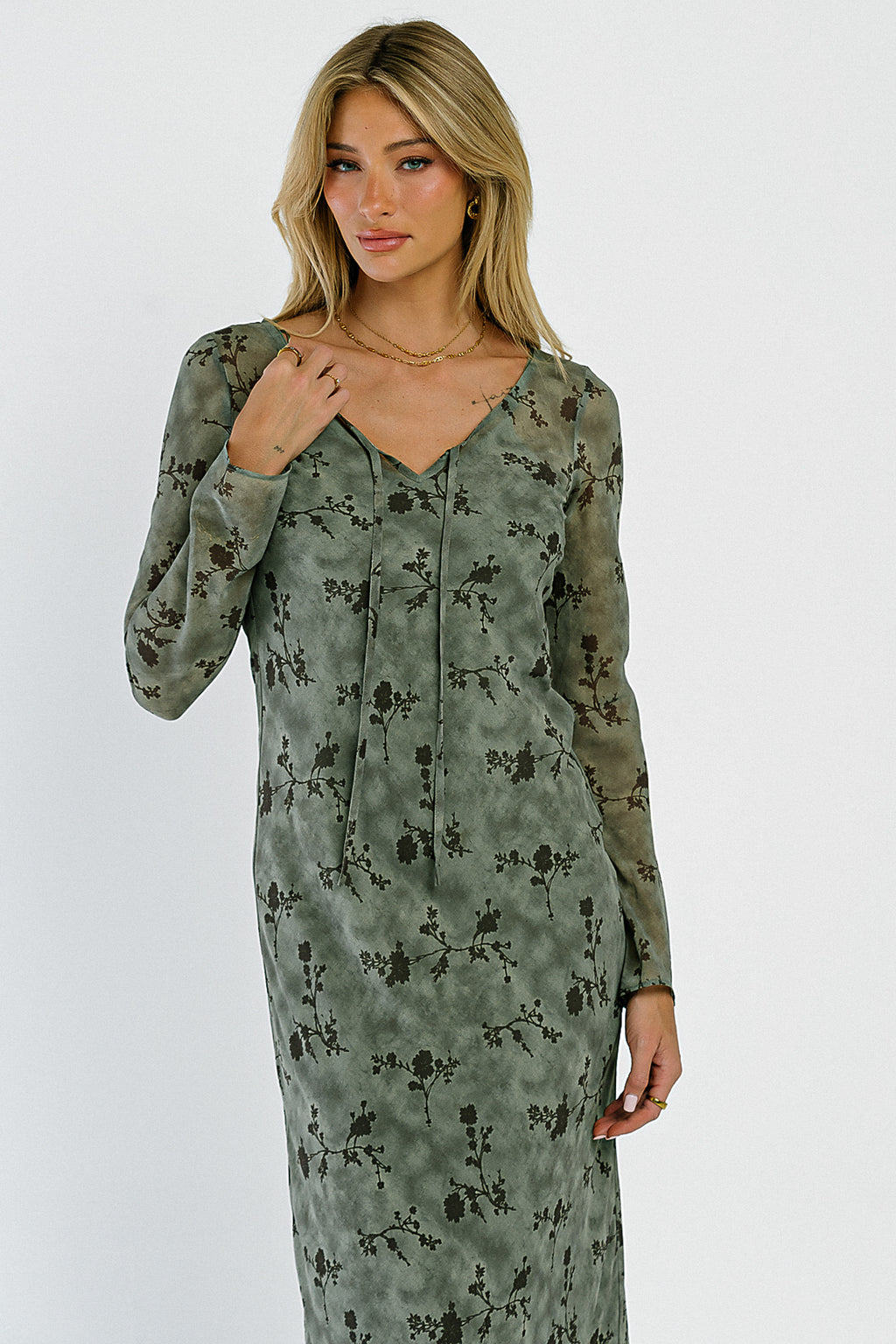 Maeve Maxi Dress in Green
