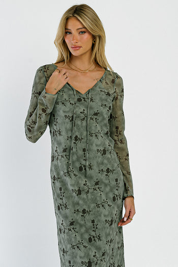 Maeve Maxi Dress in Green