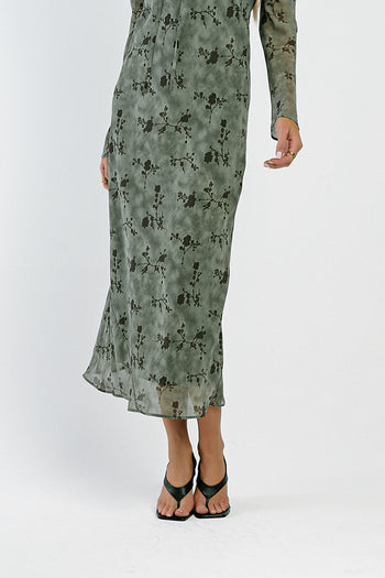 Maeve Maxi Dress in Green