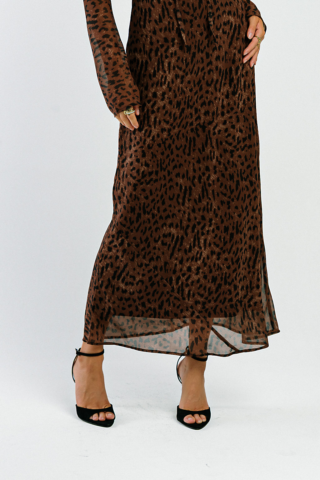 Maeve Maxi Dress in Brown