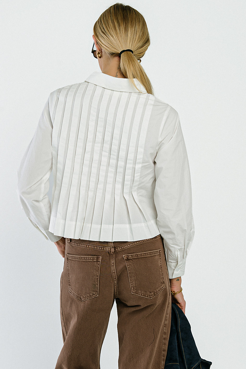 Sadie Pleated Top