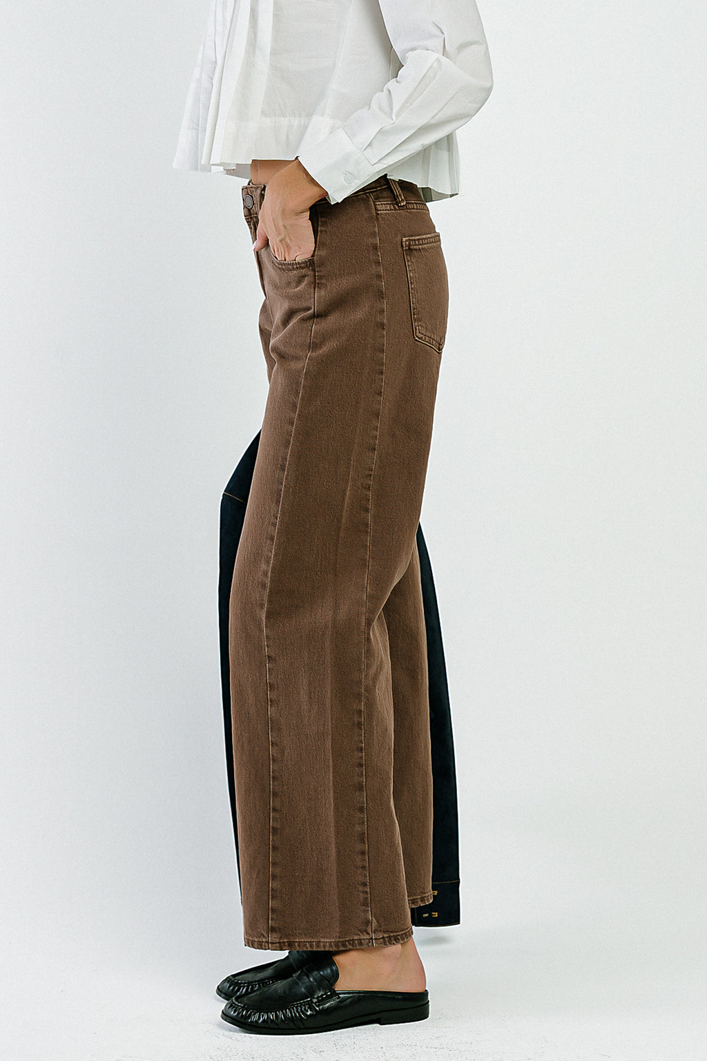 Karey High Rise Baggy Barrel Jeans