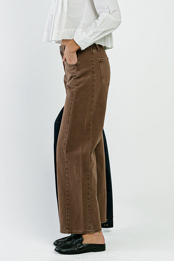 Karey High Rise Baggy Barrel Jeans