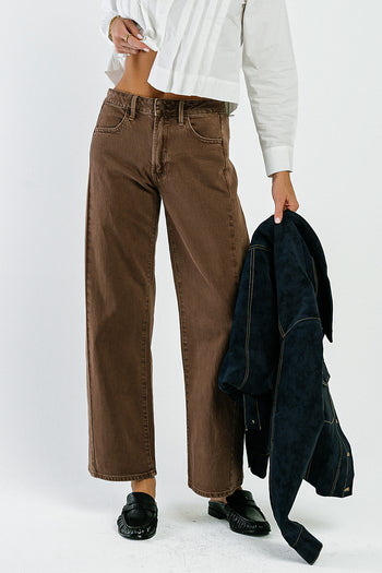 Karey High Rise Baggy Barrel Jeans