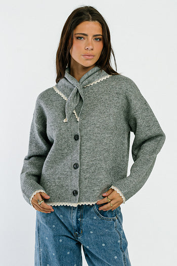 Adeline Scarf Cardigan