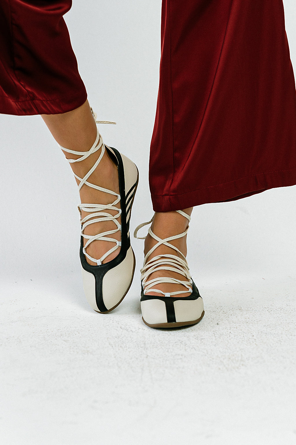 River Lace Up Ballet Sneakers
