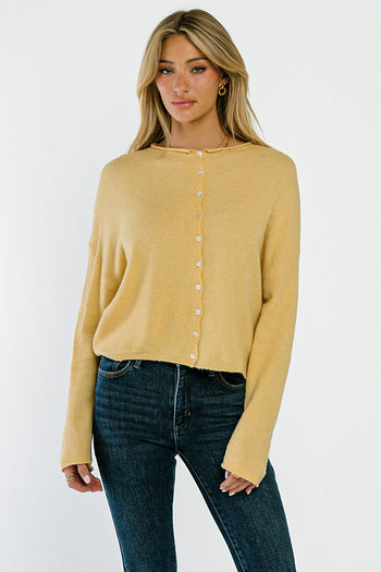 Maci Cardigan in Honey