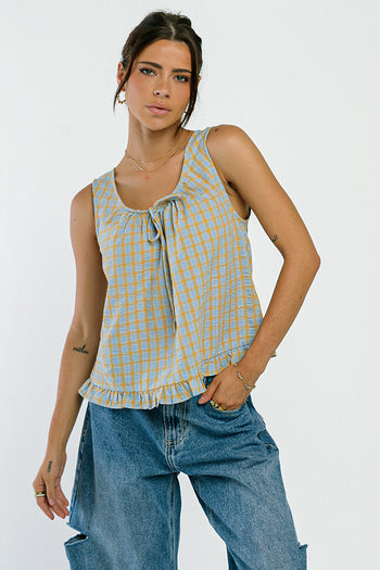 Brielle Plaid Tank