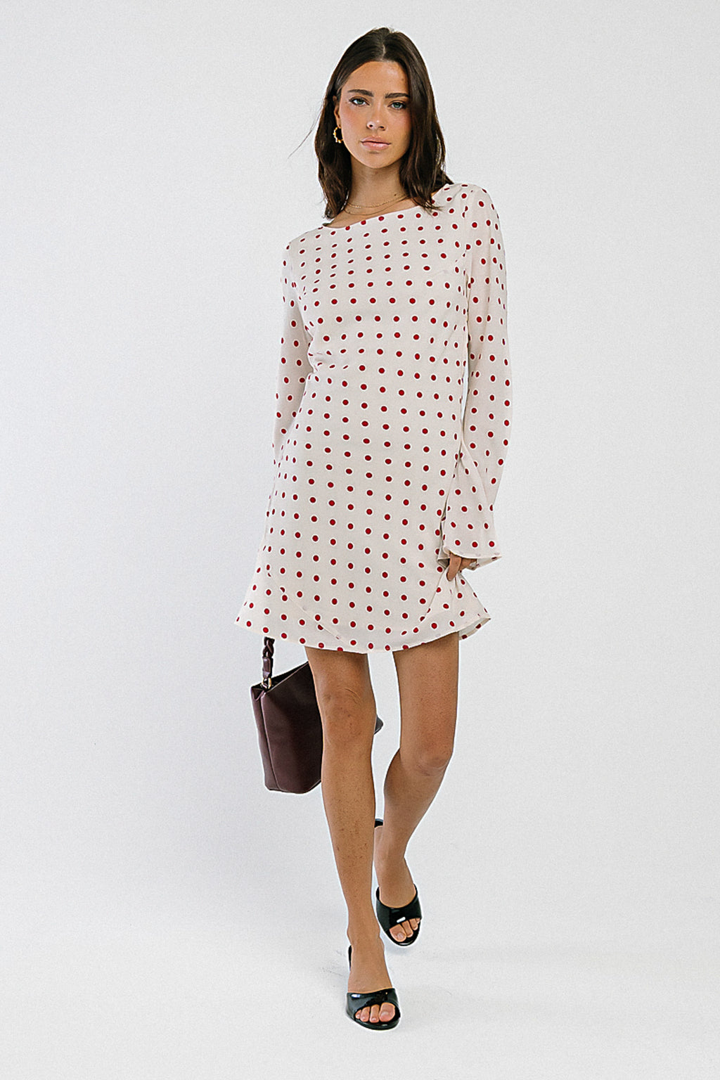 Diana Polka Dot Mini Dress