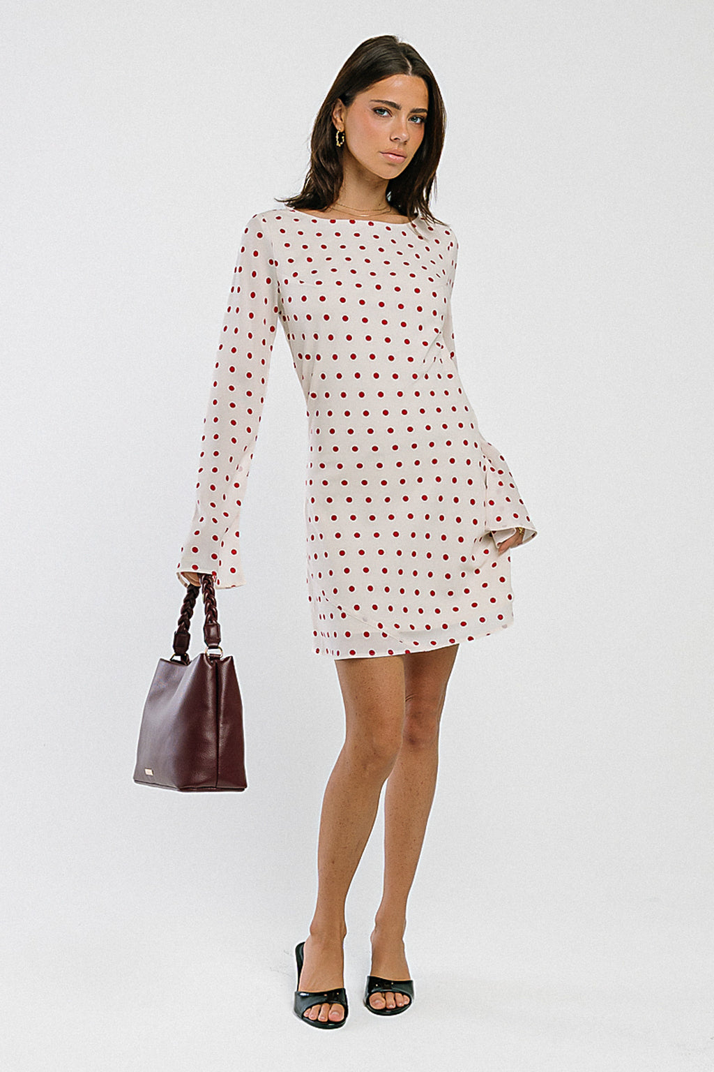 Diana Polka Dot Mini Dress