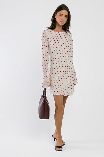 Diana Polka Dot Mini Dress