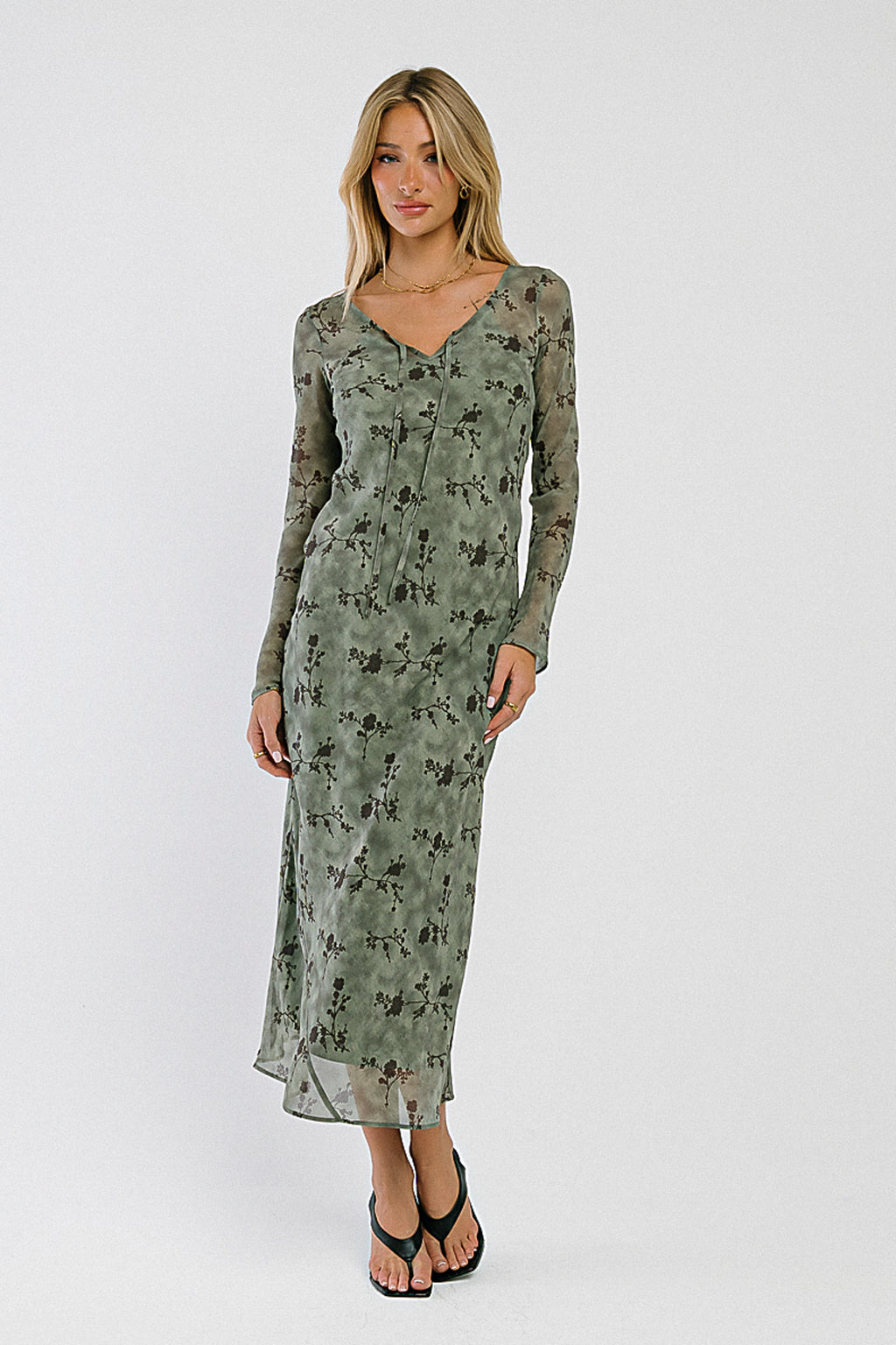 Maeve Maxi Dress in Green