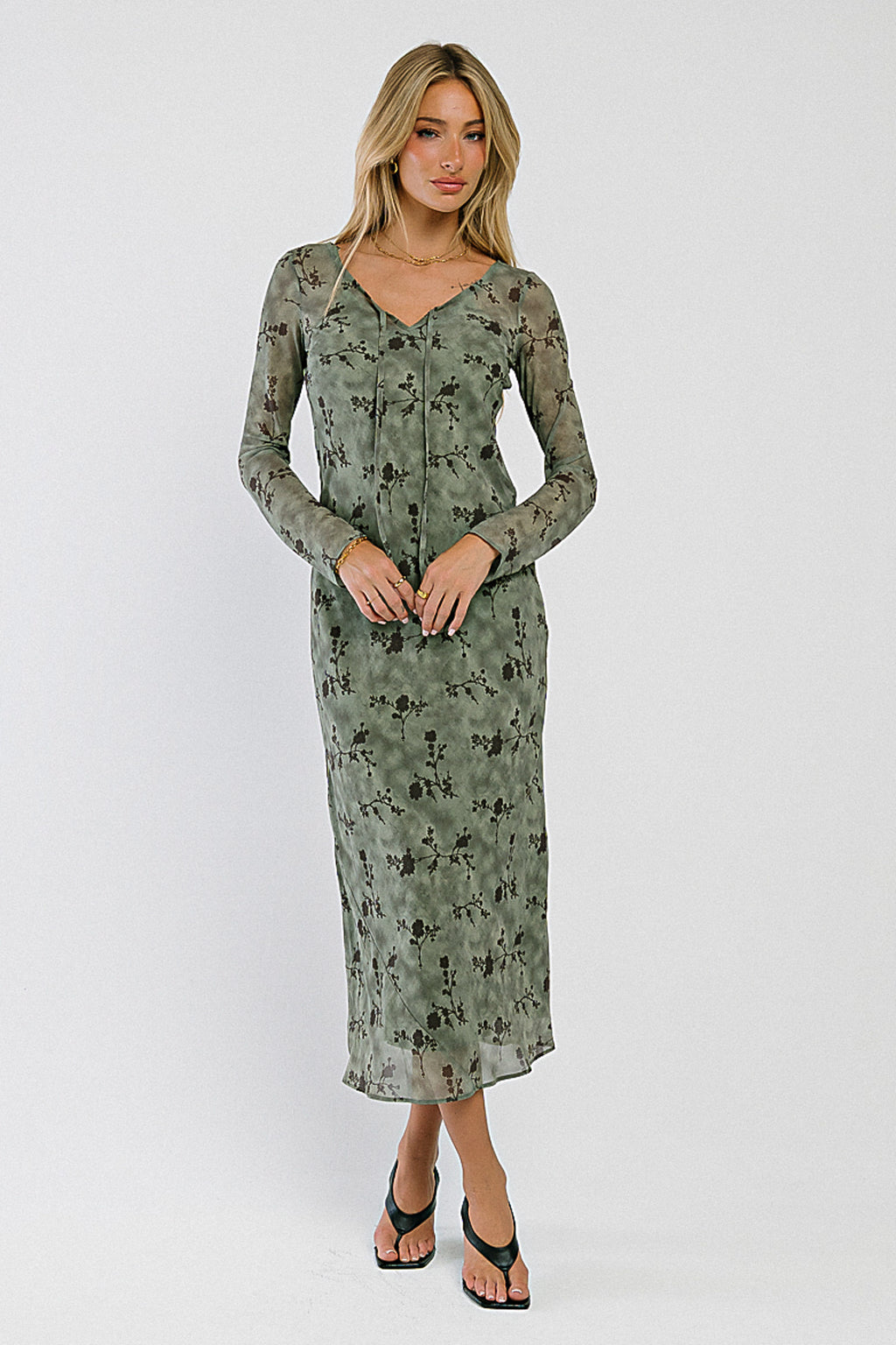 Maeve Maxi Dress in Green
