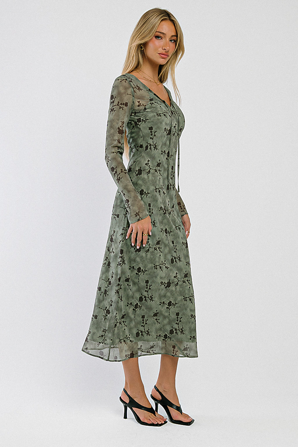 Maeve Maxi Dress in Green