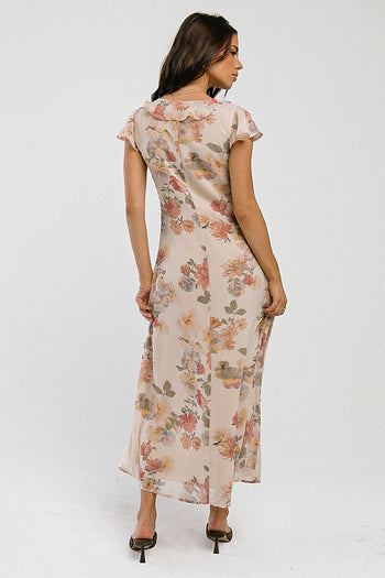 Ave Floral Midi Dress