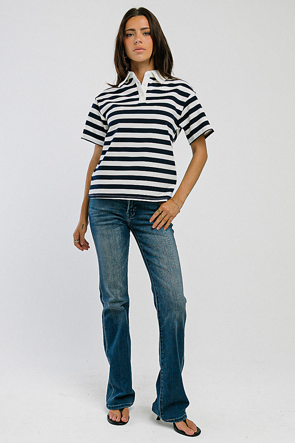 Barley Striped Polo