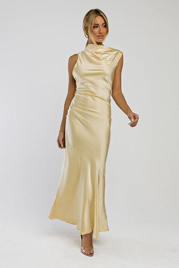 Lark Satin Maxi Dress