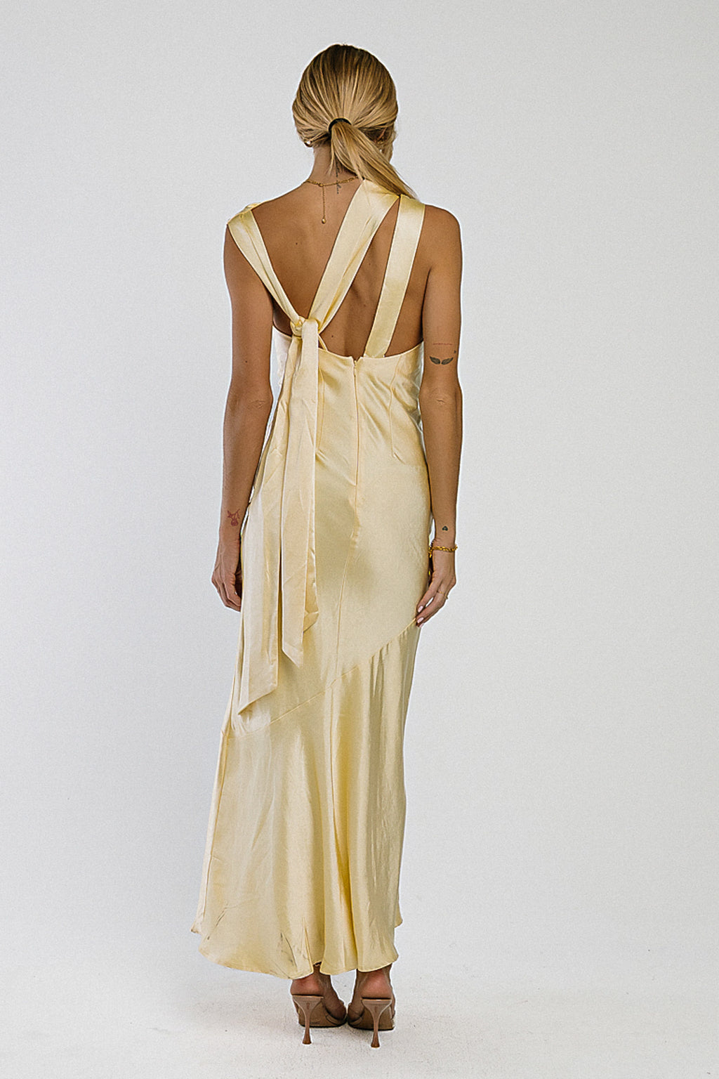 Lark Satin Maxi Dress