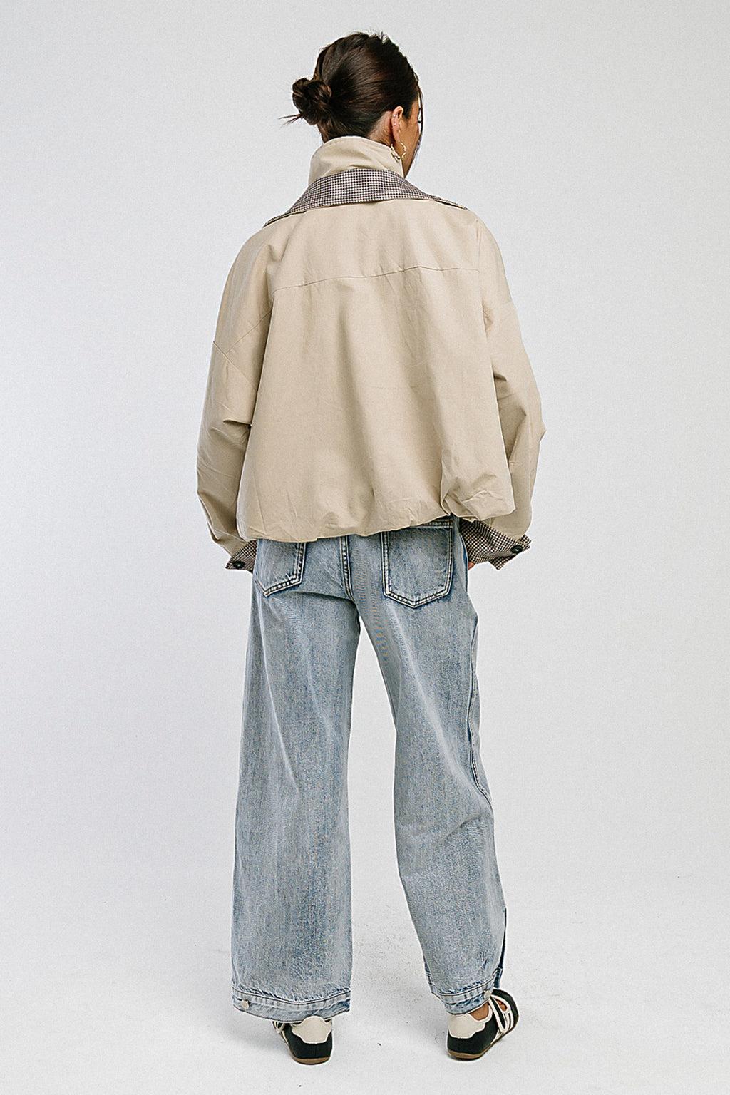 PREORDER  - Colette Oversized Trench Jacket in Khaki