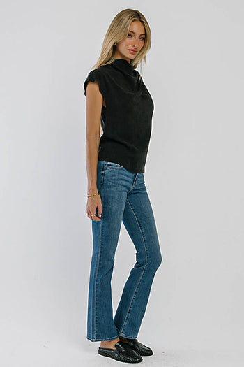 Marissa Low Rise Bootcut Jeans in Medium Wash