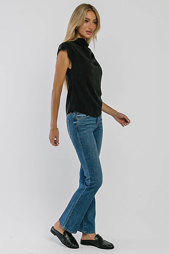 Marissa Low Rise Bootcut Jeans in Medium Wash