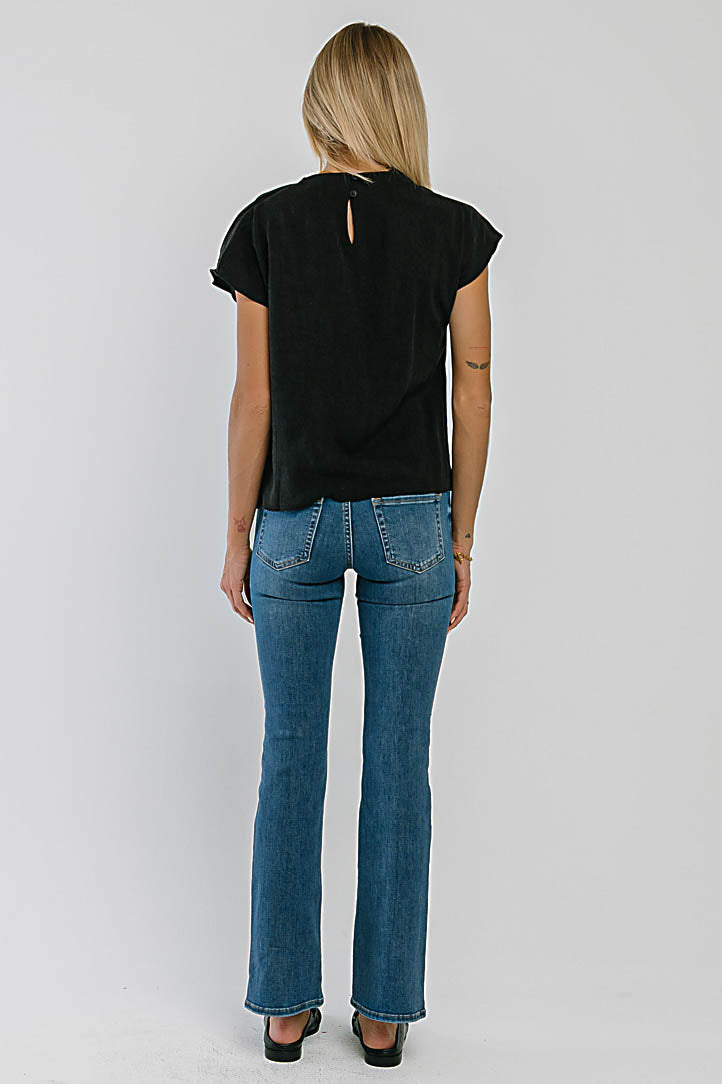 Marissa Low Rise Bootcut Jeans in Medium Wash