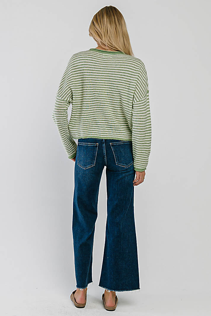 Piper Mid Rise Wide Leg Jeans
