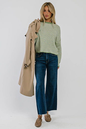 Piper Mid Rise Wide Leg Jeans