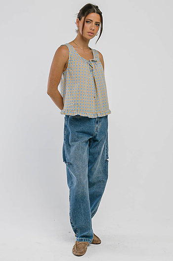 Brielle Plaid Tank