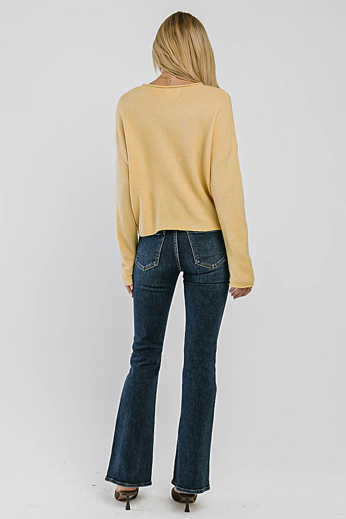 Maci Cardigan in Honey