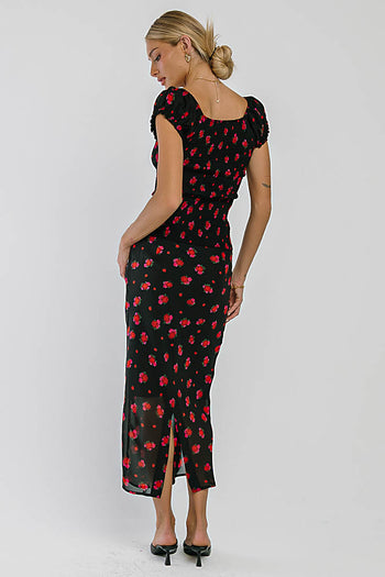 Angelina Maxi Skirt in Black
